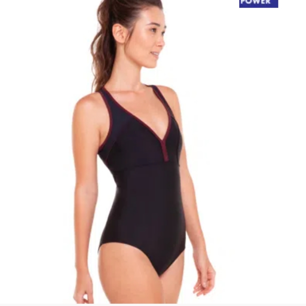 TRACK & FIELD SWIMWEAR ONE PIECE SZ 4 - Picture 2 of 12